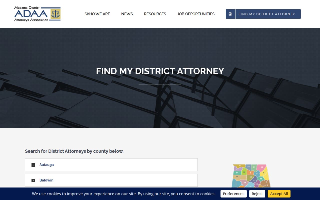 Barbour County criminal court records District Attorney directory